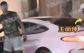 王丽坤疑似新恋情曝光 两人十指紧扣并肩同行