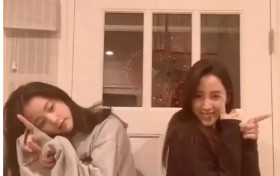 欧阳娜娜三姐妹同框共舞近照 大姐妩媚小妹颜值飙升