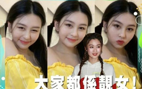 沈月秀香肩雪肌什么样子 嘟起了小嘴卖萌实在可爱
