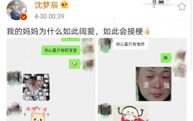 沈梦辰晒母女聊天记录说明什么 又是一捧热腾腾的狗粮花式秀恩爱