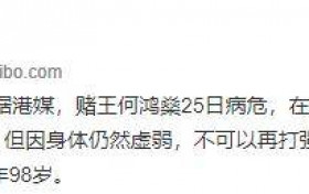赌王何鸿燊逝世享年98岁 5000亿财产何去何从她或成大赢家