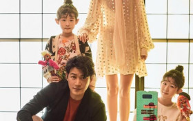 陆毅一家四口温馨同框杂志大片  两女儿酷似双胞胎俏皮可爱