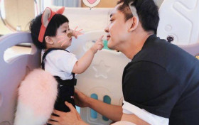 李晟儿子学妈妈说话 家庭氛围实在太欢乐