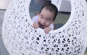 谢楠儿子撩小姐姐 萌萌哒