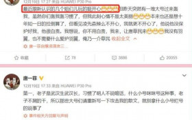 唐一菲暗讽姚晨 竟然把孙红雷和果静林也拉下了水