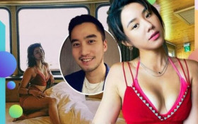 赖弘国点赞辣模照片 疑似婚变是因该辣模介入