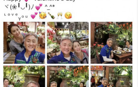 60岁吴岱融情人节晒照庆祝银婚 大方示爱将半亿房产划给妻子